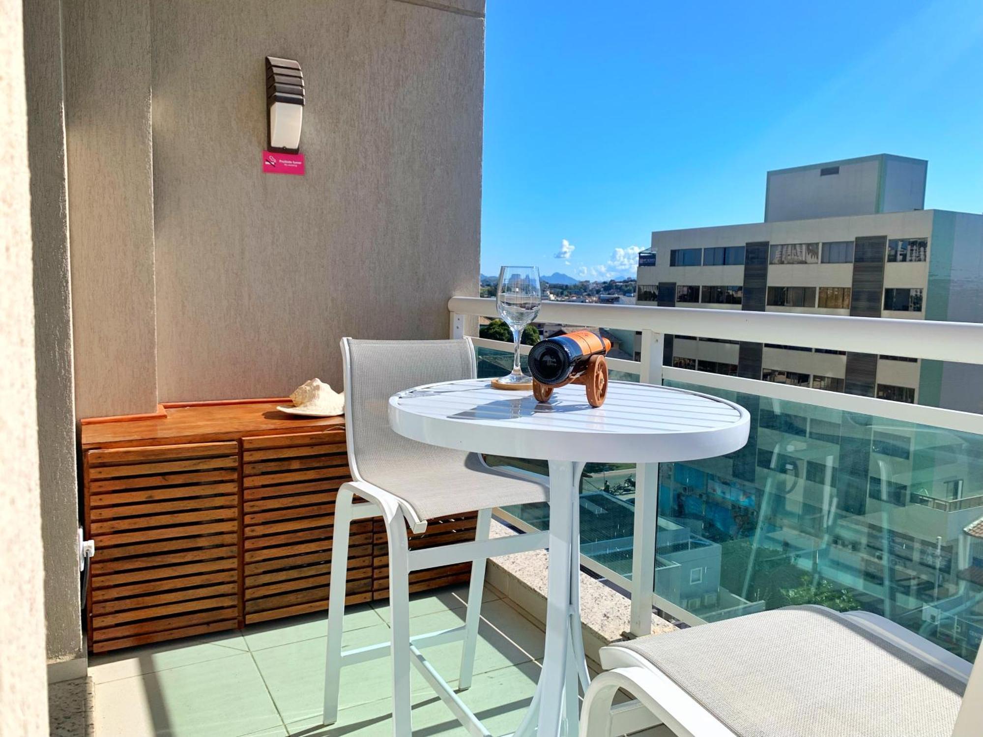 Flat Exclusivo No Hotel Ramada Macae, Smartv, Wifi 512Mbps, Piscina E Garagem Dış mekan fotoğraf